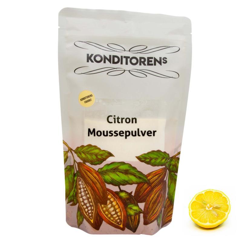 Konditorens Citron Moussepulver 100g - Naturlig Smag uden Tilsætningsstoffer