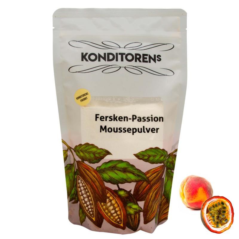 Konditorens Fersken Passionsfrugt Moussepulver 100g