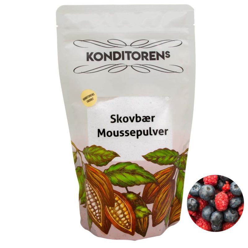 Konditorens Skovbær Moussepulver 100g - Uden Tilsætningsstoffer