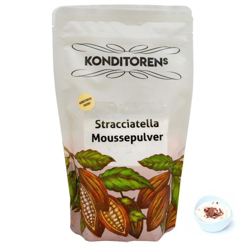 Konditorens Stracciatella Moussepulver 100g - Uden Tilsætningsstoffer