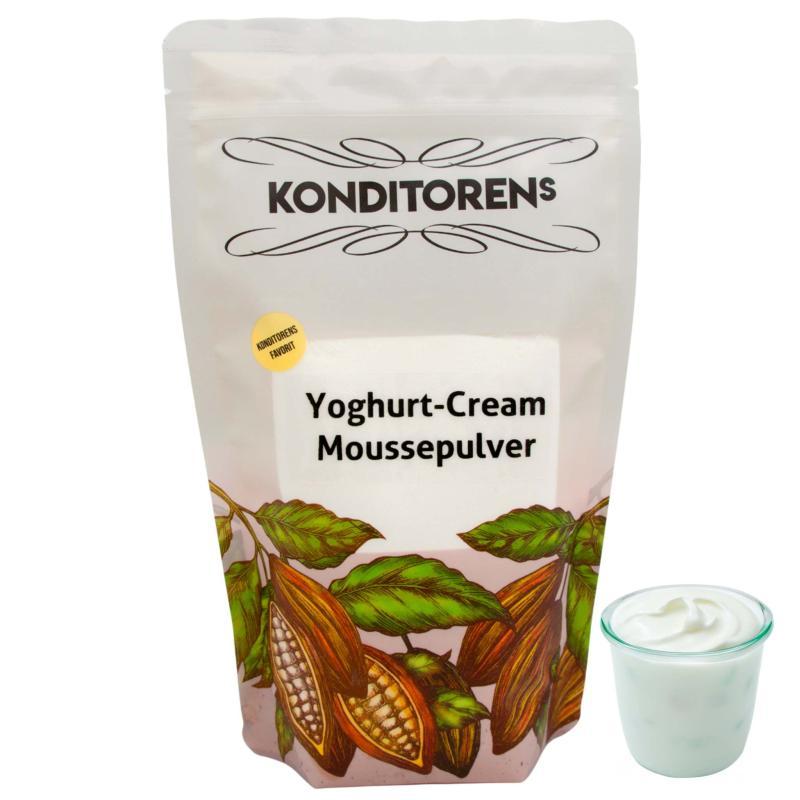 Konditorens Yoghurt Cream Moussepulver 500g – Naturlig kvalitet
