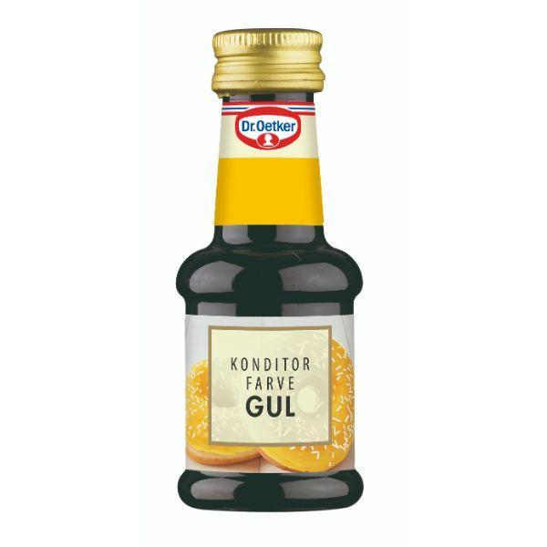 Konditorfarve Gul 30 Ml fra Dr. Oetker - Sæsonens Must-Have!