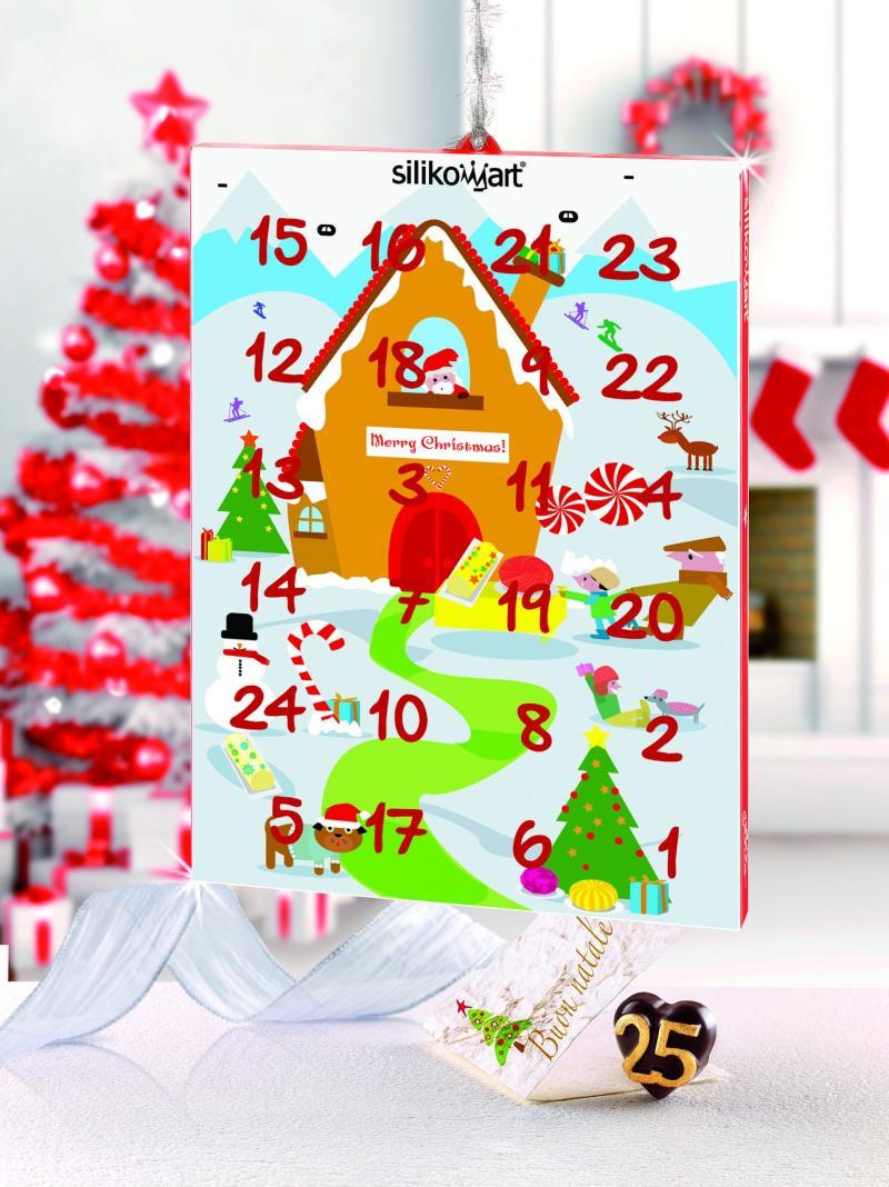 Kreativ Julekalender med Chokoladegaveæsker Sæt 2