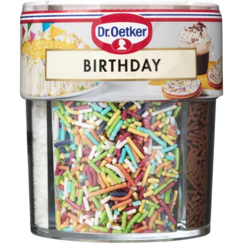 Krymmel til Fødselsdag 82 G fra Dr. Oetker – Festligt Pynt