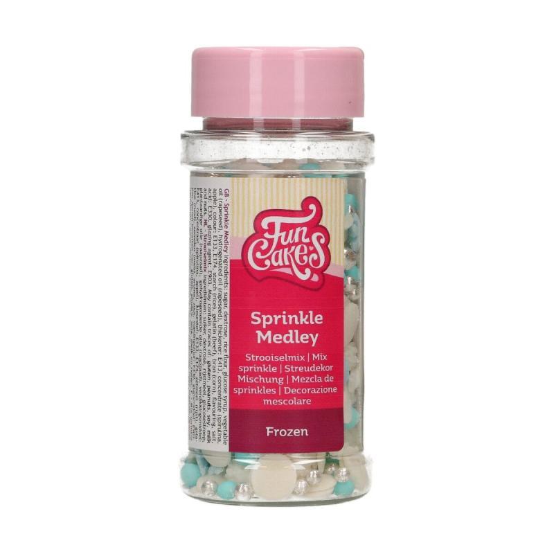 Krymmel Frozen Medley 50 G - Farverig Kagepynt!