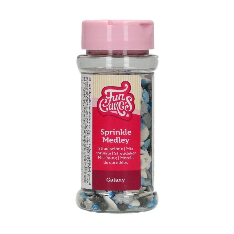 Krymmel Galaxy Medley 50 G – Festligt Pynt til Kager