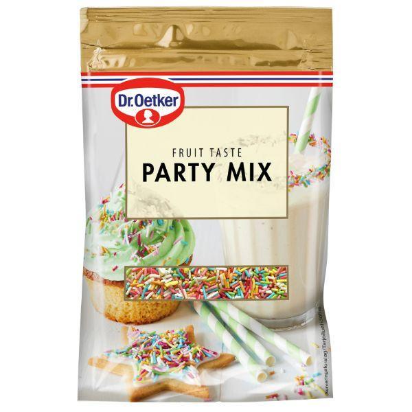 Krymmel Party Mix 50 G – Festlig Pynt til Kager