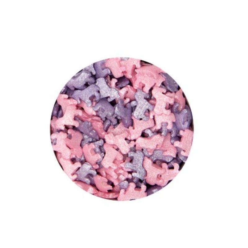 Krymmel Unicorn Pink Purple 45 G - Sødt Kagepynt!