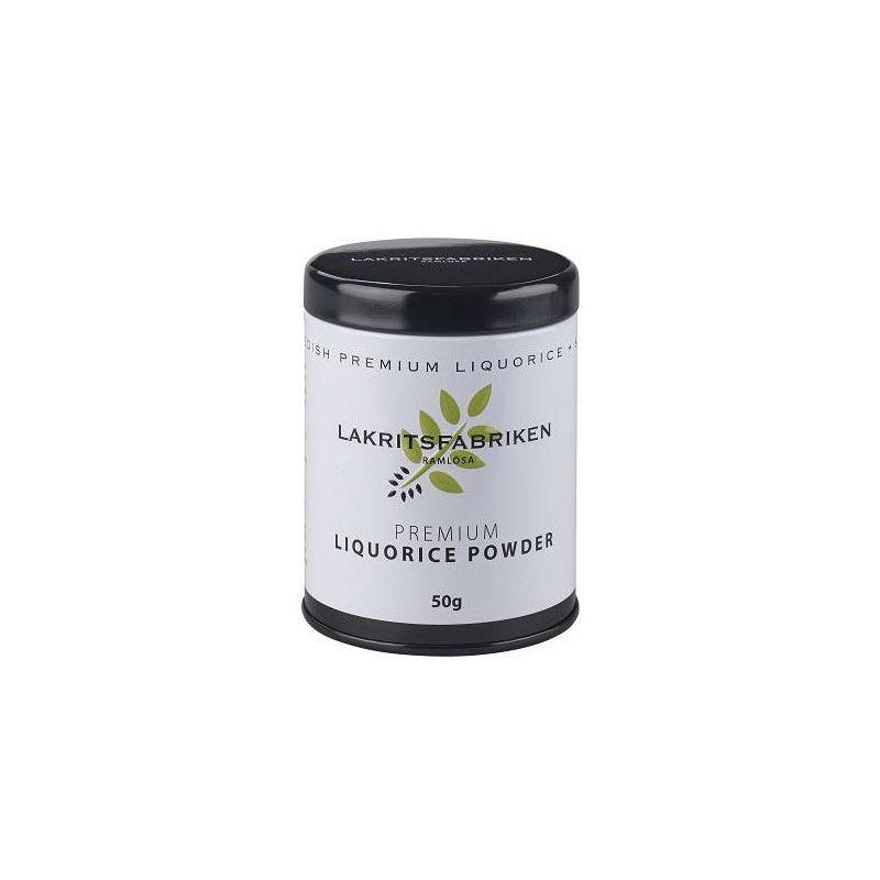Lakritsfabrikens 100% Naturlige Lakridspulver 50 G