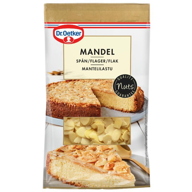 Mandelflager 50 G fra Dr. Oetker - Ideel til bagning!