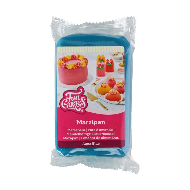 Marcipan Aqua Blue 250 G - Søde Sager Tilbageholdt!