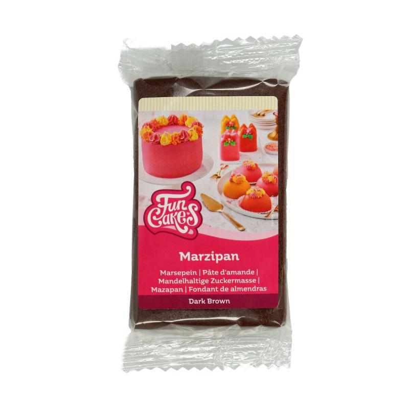 Mørkebrun Marcipan 250 G – Ideel til Kageovertræk og Dekoration