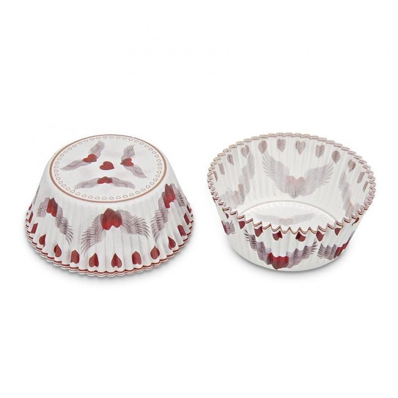 Mini Hjerte Muffinsforme – 50 Stk til Bagning