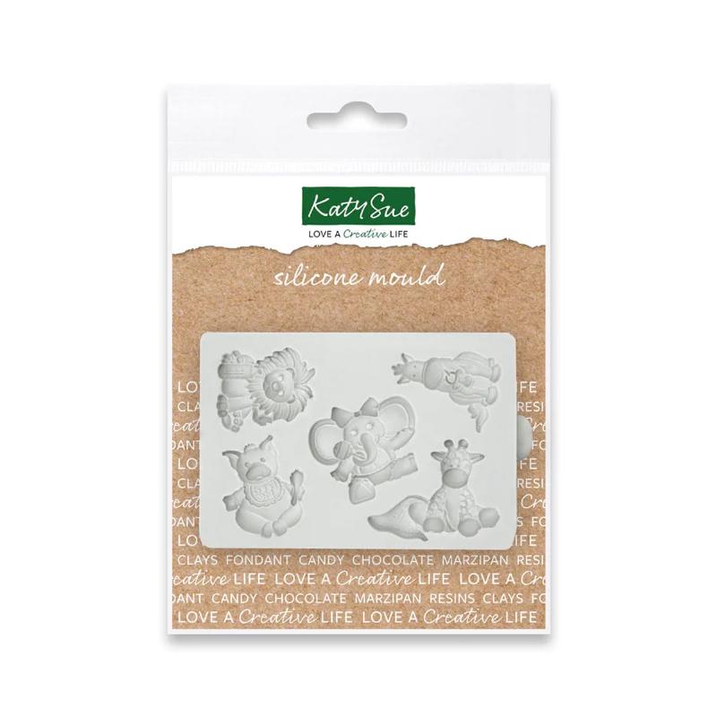 Miniature Dyreknapper Silikoneform - Kreativ Bagning!