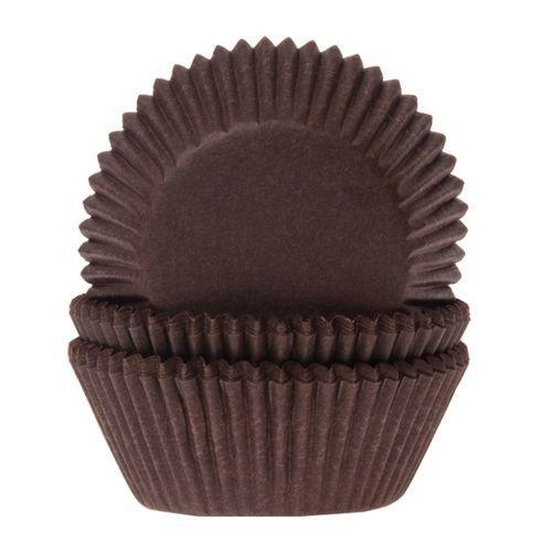 Brune Muffinsforme i Ekstra Tykt Papir - 50 Stk.