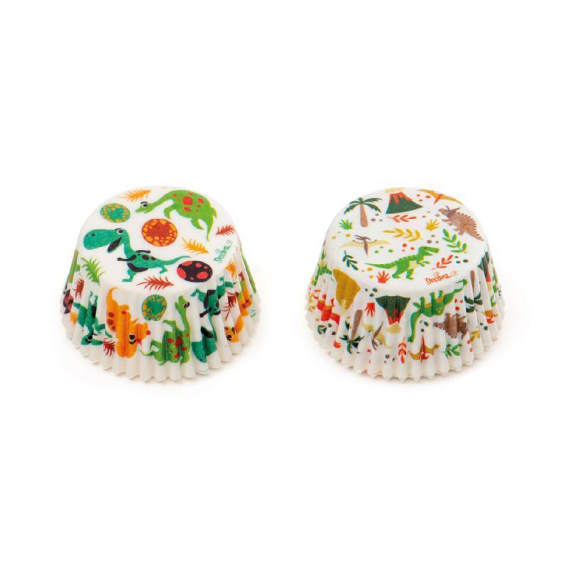 Dinosaur Muffinsforme 36 Stk – Sjov til Festen!
