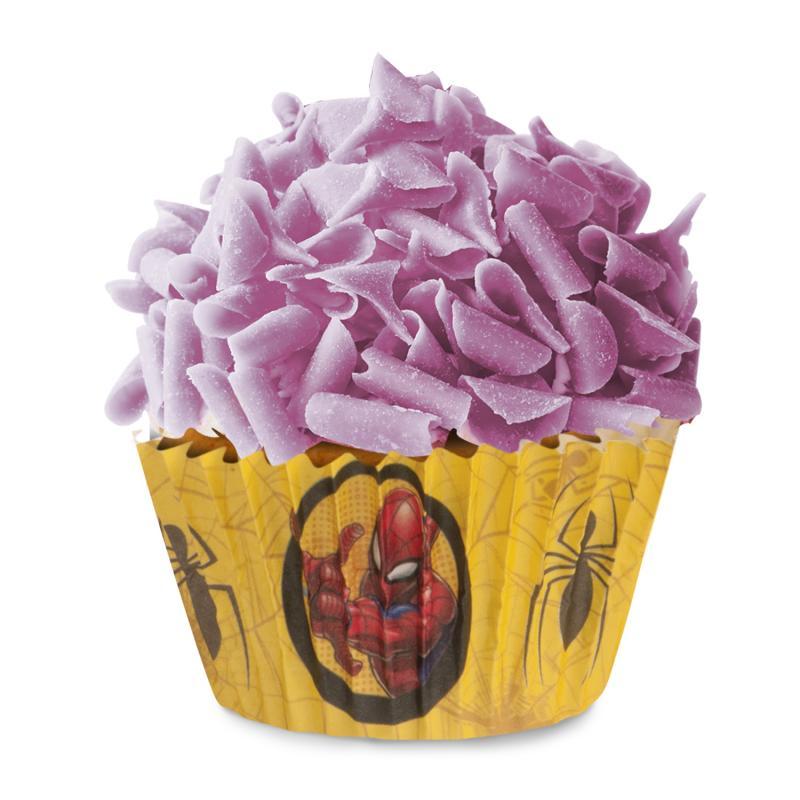 Spiderman Muffinsforme - 25 stk. i Ekstra Tykt Papir