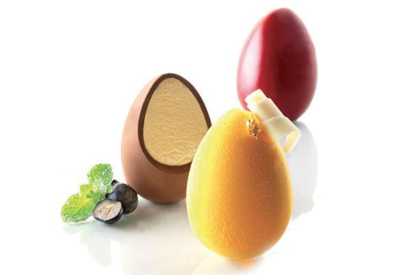 Mul 3D Æg Silikoneform - Ideel til Bagning og Dessert!