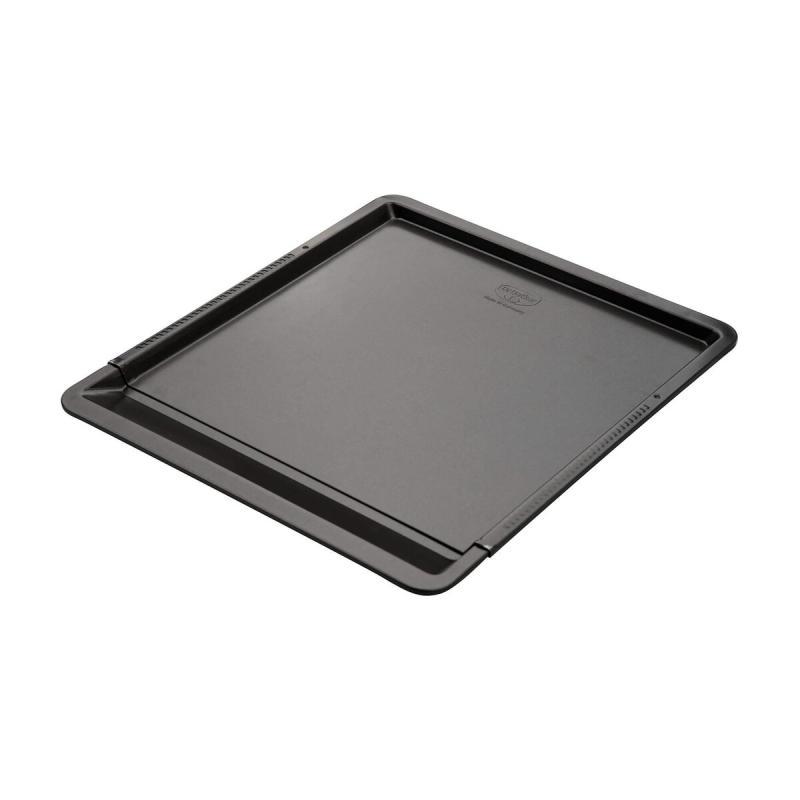 Justerbar Non Stick Ovnbageplade 33x33-52 cm - Dr. Oetker