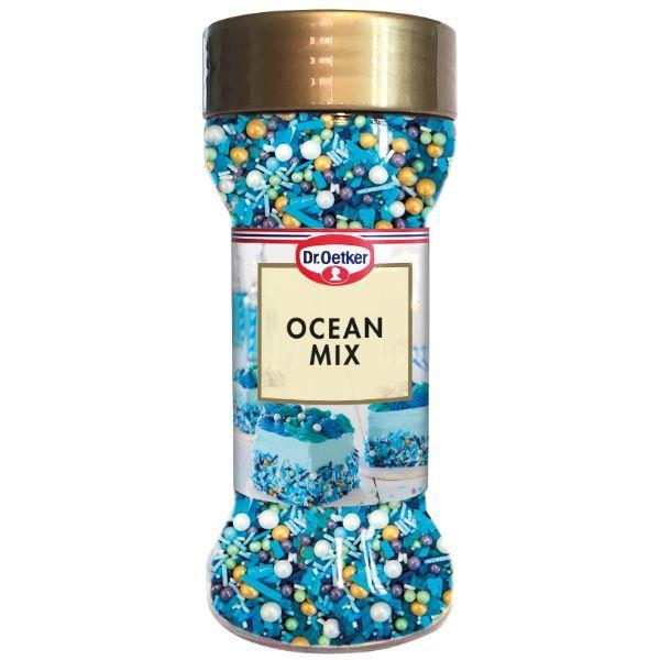 Ocean Mix 50 G – Farverigt Spiseligt Pynt fra Dr. Oetker