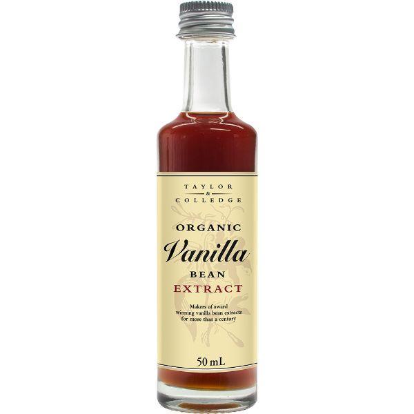 Økologisk Vaniljeekstrakt fra Taylor Colledge - 50 ml