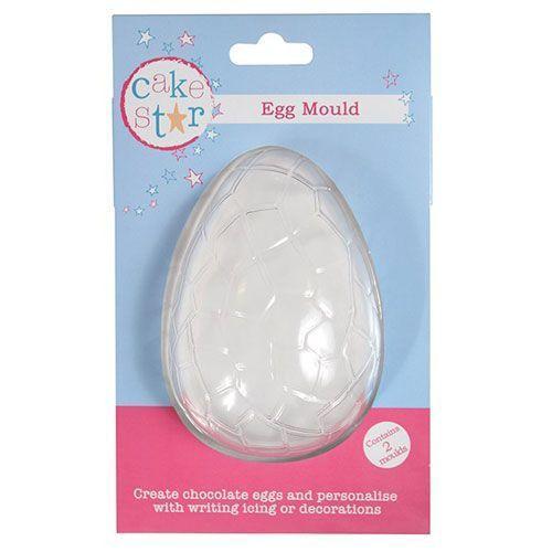 Påskeæg Chokoladeform - Medium 11 cm til bagning