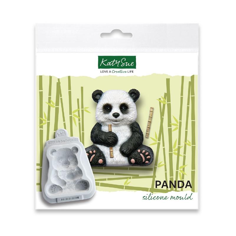 Panda Silikoneform til Bageprojekter - Kreativ Bagning!