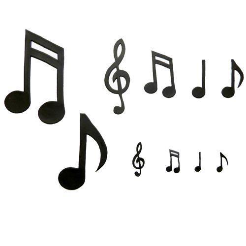 Musiknote Udstikkere – 10 Dele til Bagning