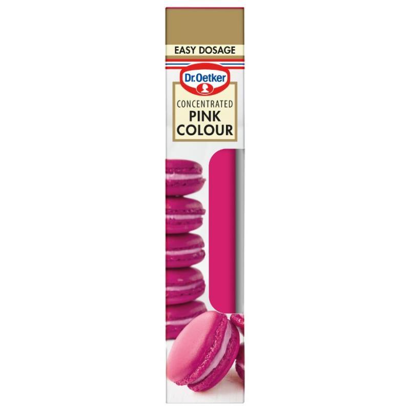Rosa Gelfarve 15 G fra Dr. Oetker - Perfekt til Bagning!