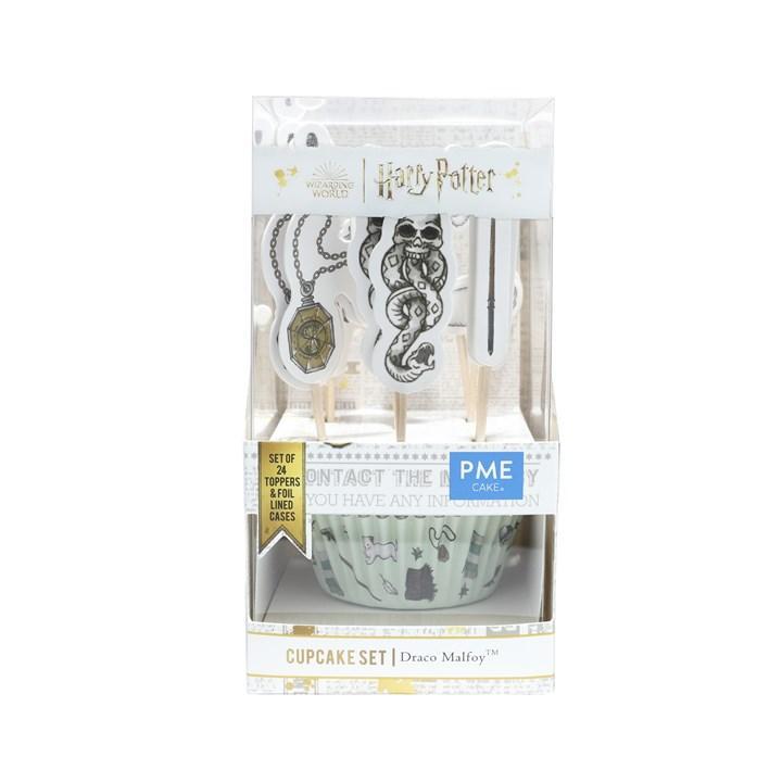 Draco Malfoy Muffinsforme og Toppers - 24 Stk Magi