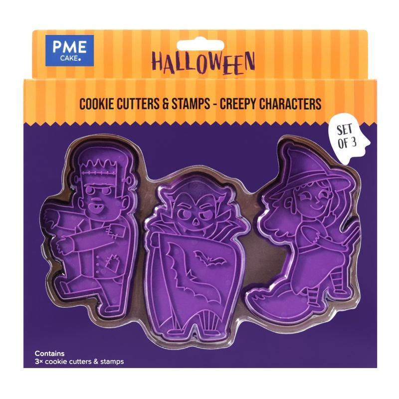 PME Halloween Udstikker Sæt - 3 Skræmmende Figurer