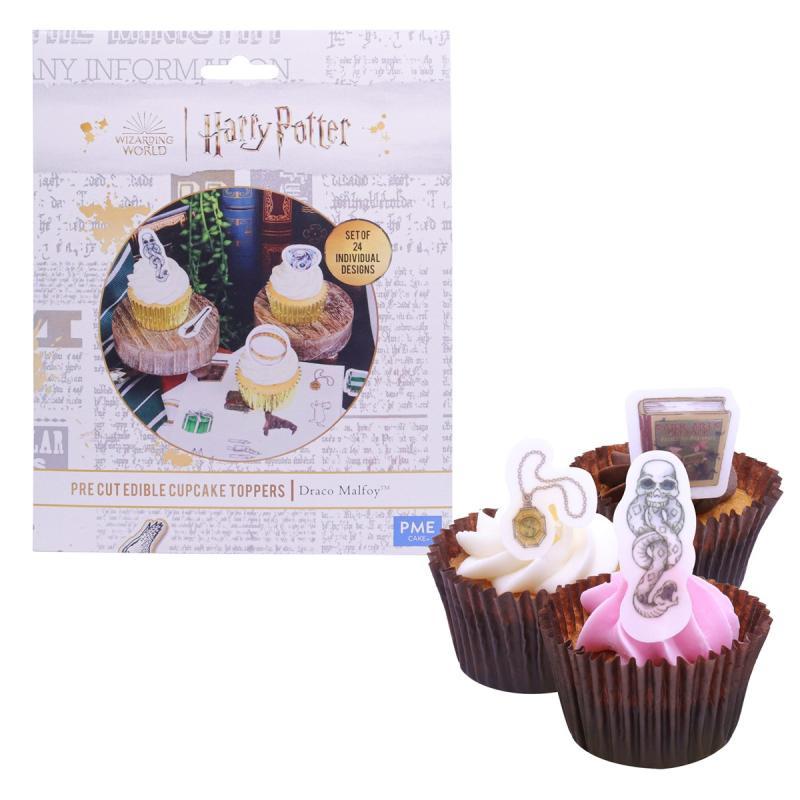 Harry Potter Draco Malfoy Cupcake Prints - 24 Stk Magi