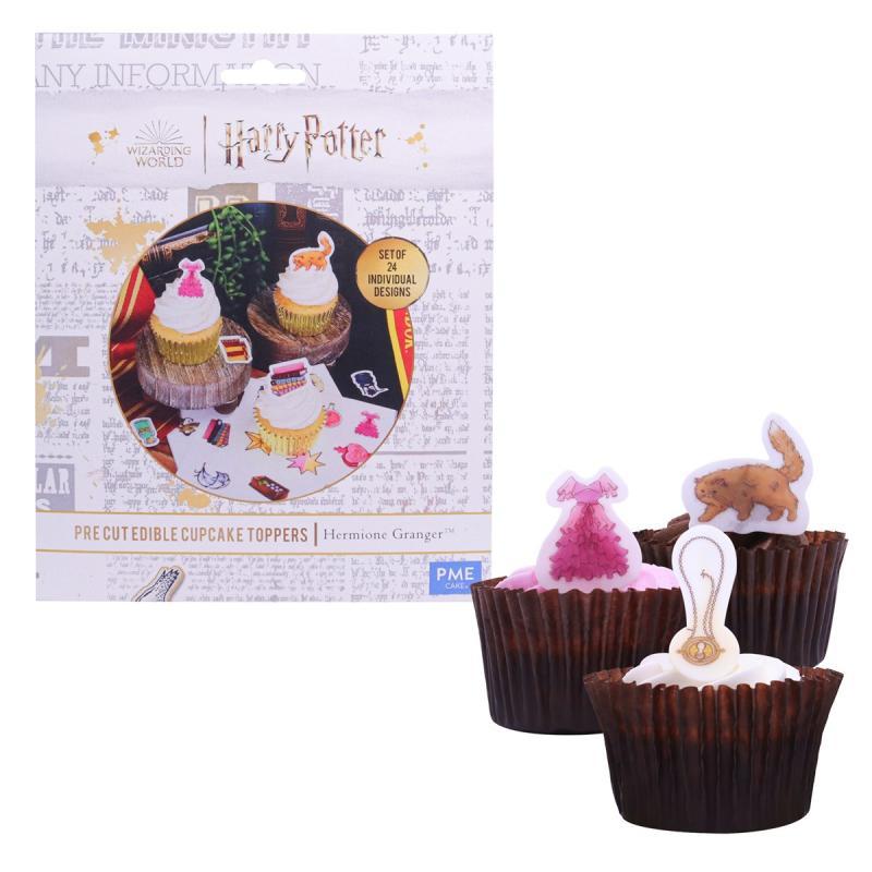 Harry Potter Hermione Cupcake Prints - 24 Stk Magi til Bagværk