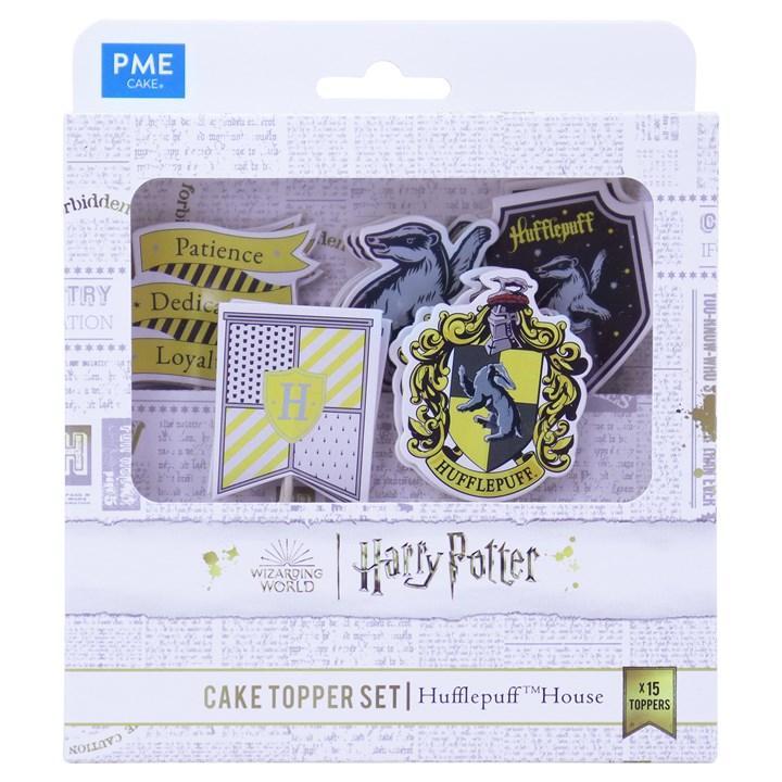 PME Hufflepuff Toppers – 15 Stk til Bagning og Dekoration