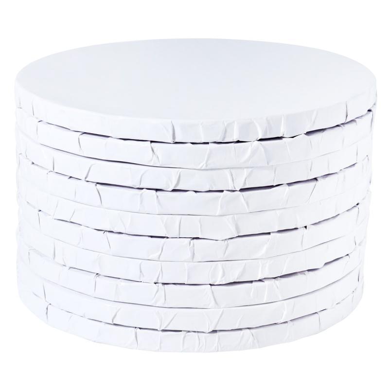 PME Kagefade Hvide Ø35cm - 10 Stk til Festlige Anledninger