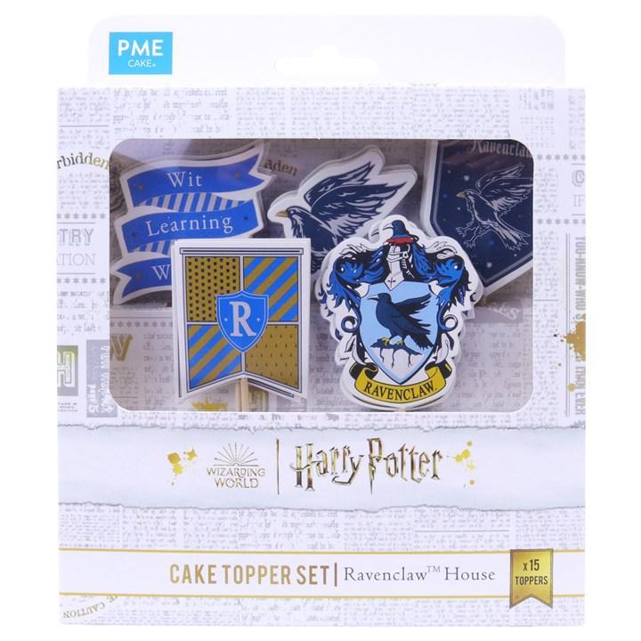 PME Ravenclaw Cupcake Topper Sæt – 15 Stk Magisk Pynt