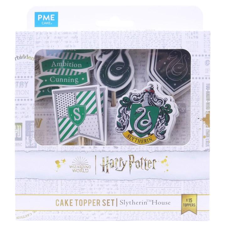 PME Slytherin Toppers - 15 Stk til Cupcakes og Muffins