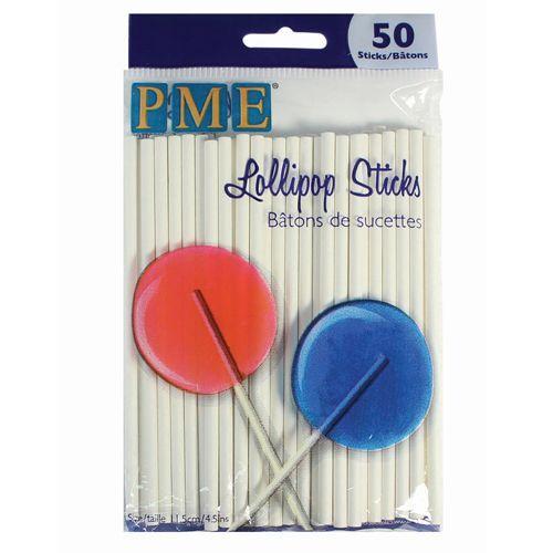 Popscake Pinde 11,5 cm – 50 stk til kreative søde sager