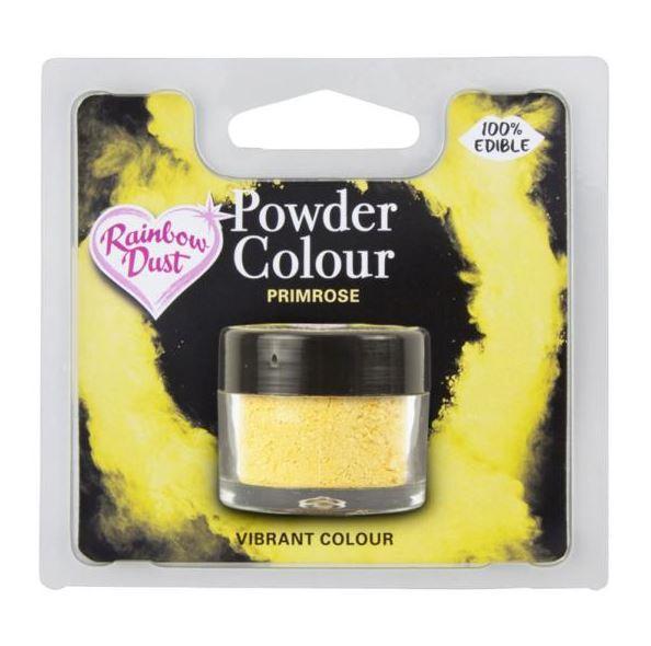 Primrose Pulverfarve fra Rainbow Dust - 4 g til bagning