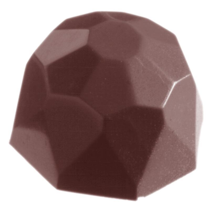 Professionel Polycarbonat Chokoladeform Diamond CW1024
