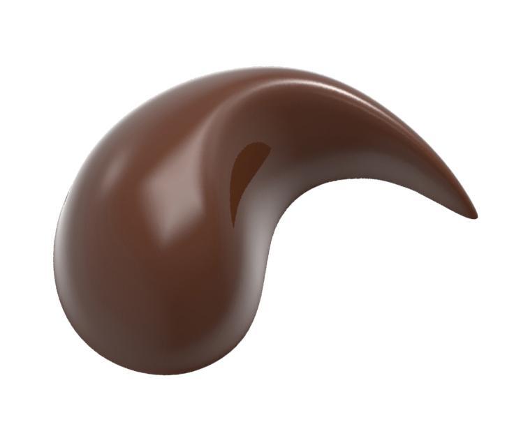 Professionel Polycarbonat Chokoladeform til Praliner