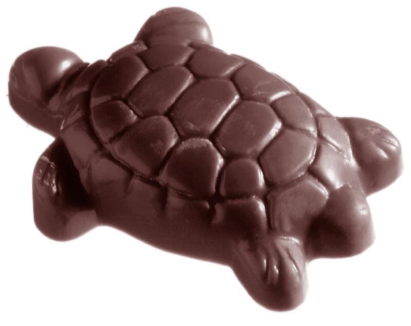 Professionel Polycarbonat Chokoladeform - Turtle Cw1411