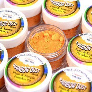 Græskartærte Pulverfarve fra Rainbow Dust 4 G - Tilbud!