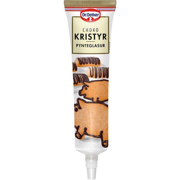 Chokolade Pynteglasur 50 g fra Dr. Oetker - Klar til Brug