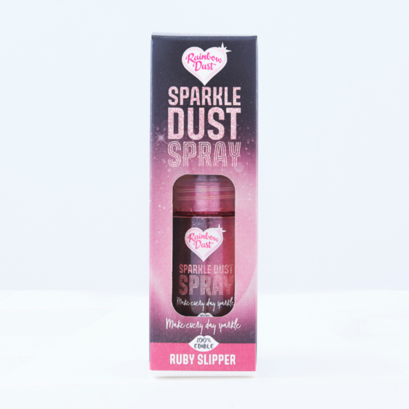 Rainbow Dust Spiselig Glitter Spray til Festlige Kager