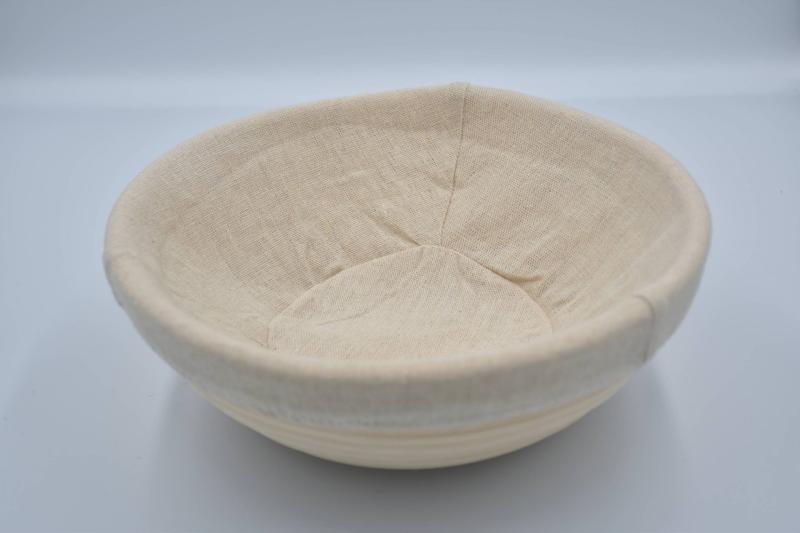 Rund Rattan Hævekurv Ø25cm – Ideel til Brødbagning!