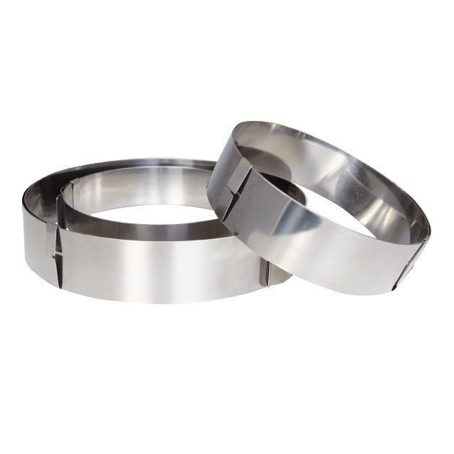 Justerbar Kagering Ø30-50xH6 cm – Bageudstyr Tilbud!