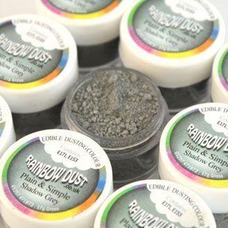 Skyggegrå Pulverfarve fra Rainbow Dust - Ideel til Bagværk