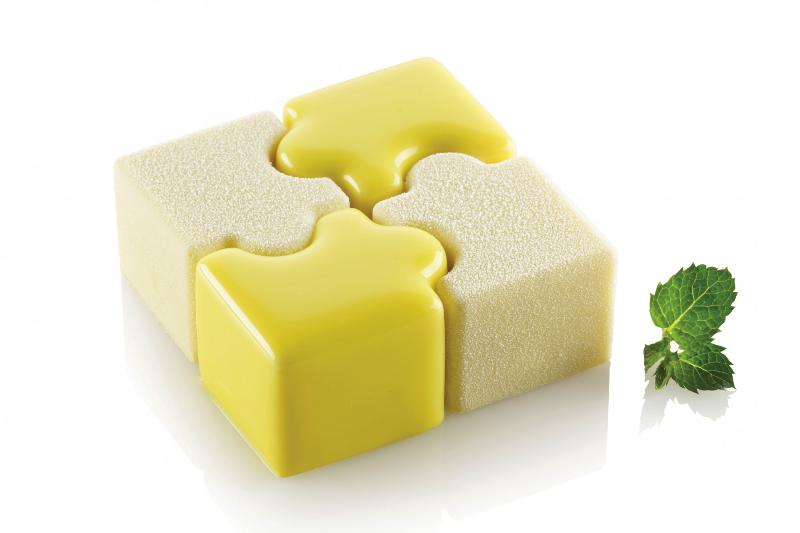 Silikomart Puzzle 30 3D Silikoneform til Kager og Desserter