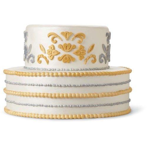 Silikoneform til Kager - Damask Design 20x12,5 cm